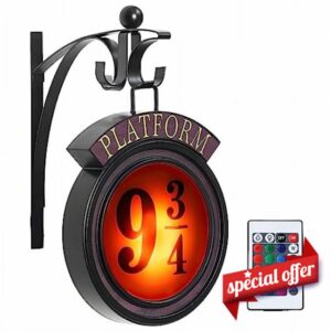 16 Colour Vintage Platform 9 3/4 Night Light
