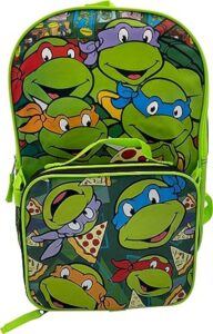 Fast Forward Kid's Licensed 15" Backpack With Lunch Box Combo Set