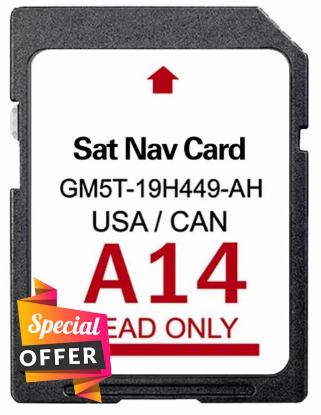 2023 A14 Latest GPS Navigation Fits Ford/Lincoln Updated USA/Canada Map Latest Update Updated Roads Highways Navigation United States