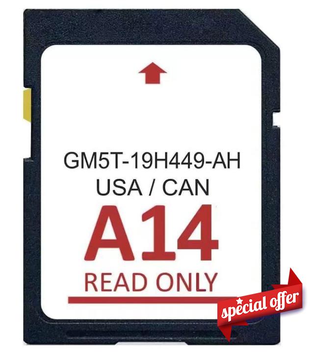 2023 A14 SD Navigation Map Card |GM5T-19H449-AH