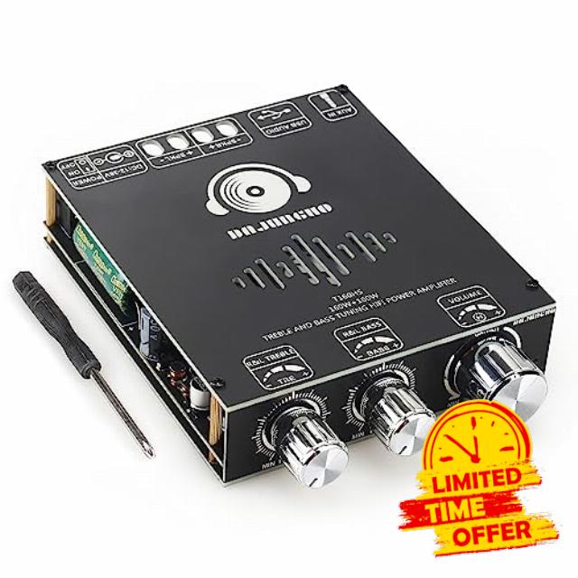 160W+160W Amplifier Board with Treble and Bass Control