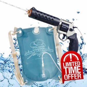 Revolver Backpack Electric Water Gun 67 OZ Water Capacity