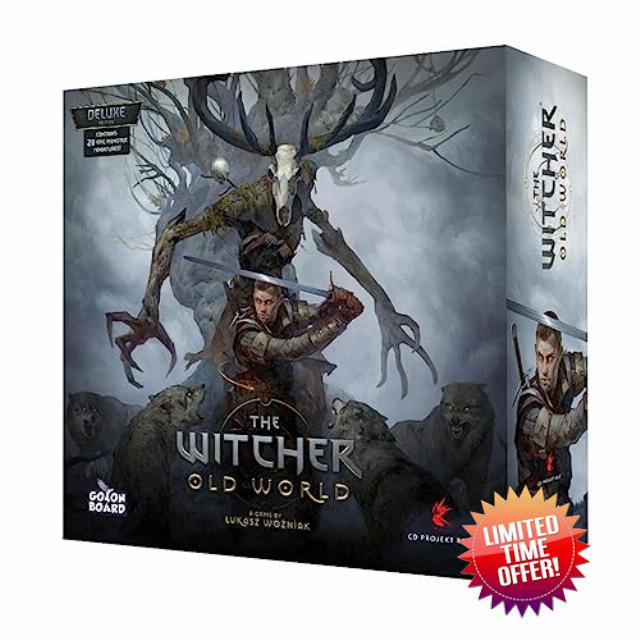 Go On Board | The Witcher: Old World Deluxe | Board Game | Ages 14+ | 1-5 Players | 90-150 Minutes Playing Time