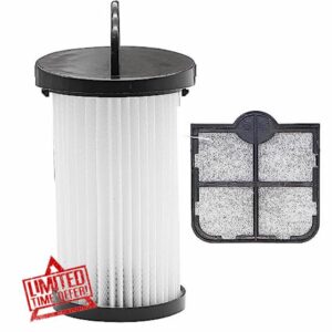 Vacuum Filter Replacement Compatible with Eye-Vac Part & EV-EF Exhaust Filter & Part # EV-PMF Pre-Motor Filter For Eyevac Touchless Vacuum Filter