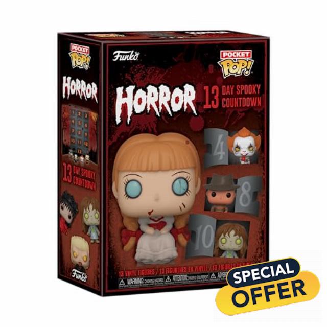 Funko Advent Calendar: 13-Day Spooky Countdown - Annabelle - Annabelle - 13 Days Of Surprises - Collectable Vinyl Mini Figures - Mystery Box - Gift Idea - Holiday Xmas Present for Girls