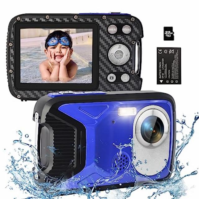 YEEIN Digital Camera 30MP Kids Digital Camera with 32G SD Card and Rechargeable Battery
