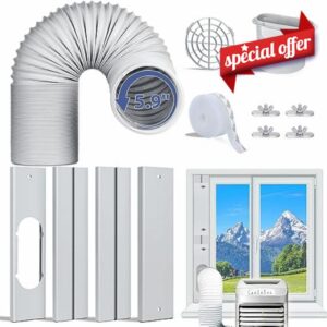 CASSAIO Portable AC Window Kit