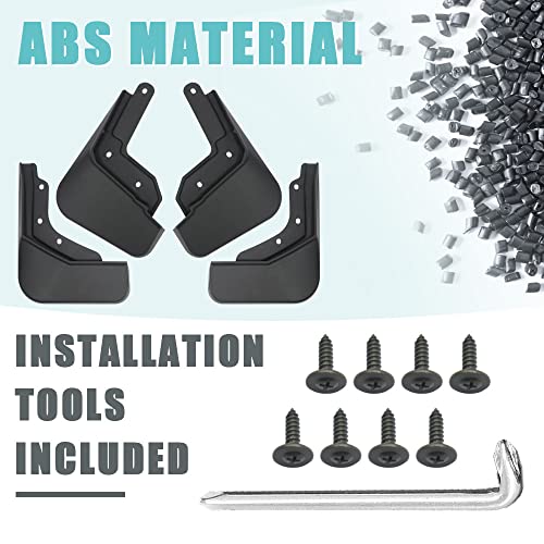 Splash Guard Fender (Set of 4) No Need to Drill Holes Installation 2021 2022 2023 Accessories
