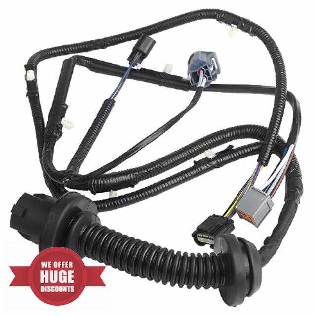 Driver Side LH Rear Door Jumper Wire Harness Assembly Fits for 2009-2014 Ford F150 Crew Cab Replaces# 9L3Z-14631-CAA