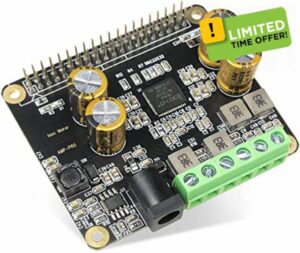 Raspberry Pi Audio Ampilifier 2x40W Class D HiFi AMP Pro Hat featuring 48KHz/24bit MA12070P support Volumio