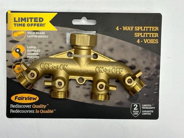 Fairview 4 Way Splitter