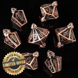 Metal DND Dice Set