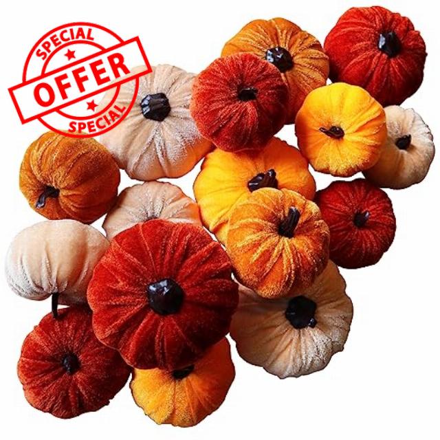 16 Pumpkin Decor for Home Fall Decoration