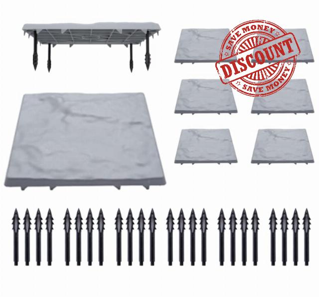 SKYCY 11.7" Large Stepping Stones Outdoor