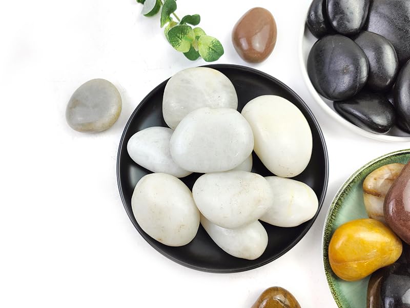 Natural River Rocks for Outdoor Décor
