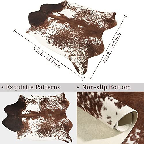 Cute Cow Animal Print Floor Carpet for Kids and Family