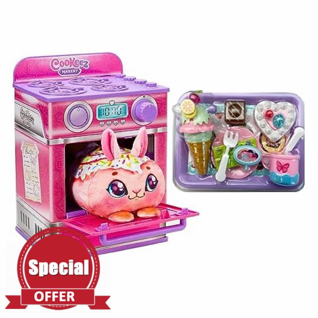 Cookeez Makery Cinnamon Treatz Oven with Increditoyz Pretend Play Accessory Pack Gift Bundled Set