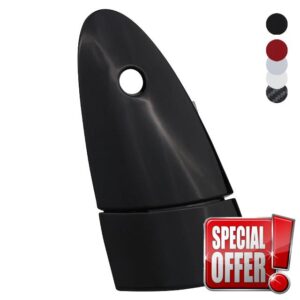 TQPONLY Front Left Driver Exterior Door Handle Assembly Black Compatible with Honda CRZ CR-Z 2011-2015