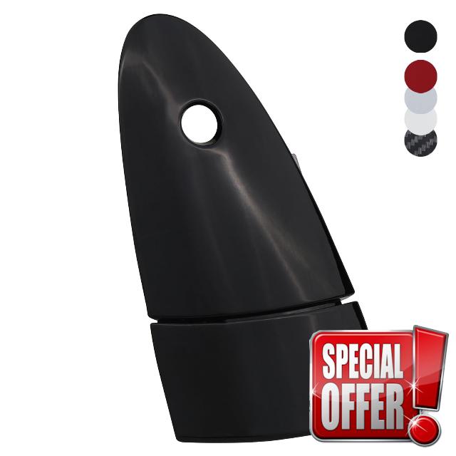 TQPONLY Front Left Driver Exterior Door Handle Assembly Black Compatible with Honda CRZ CR-Z 2011-2015