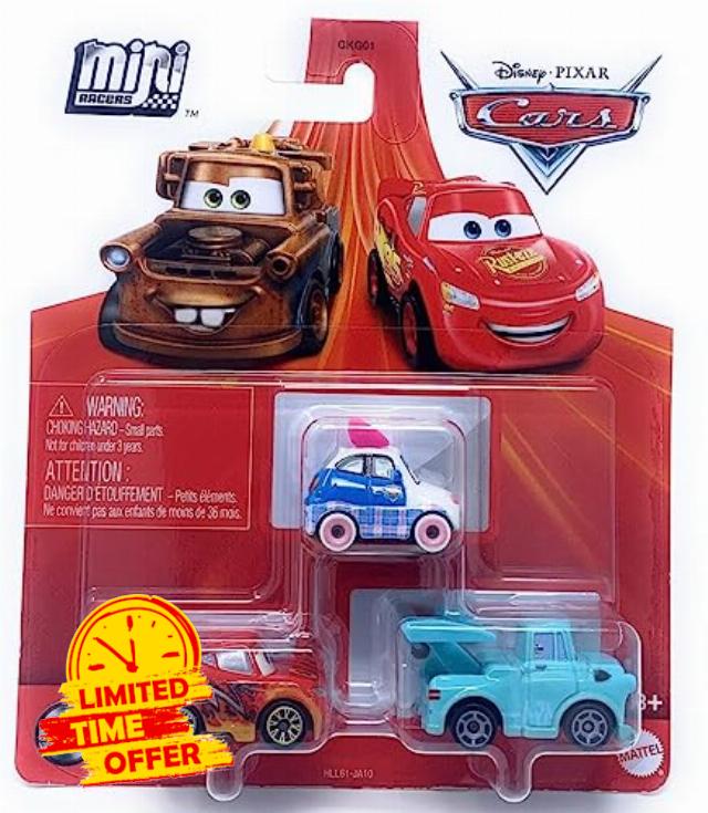 Disney Cars Mini Racers 3-Pack (Suki