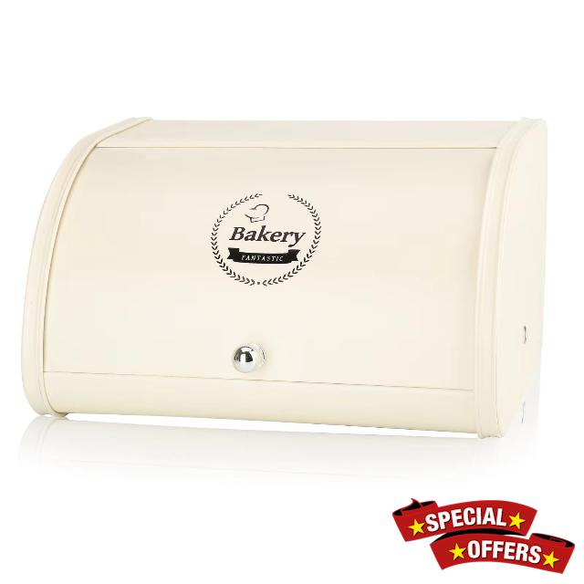 ANZEKE Metal Bread Box