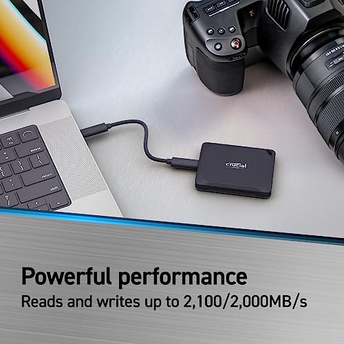 with Mylio Photos+ - USB-C 3.2 External Solid State Drive - CT2000X10PROSSD902
