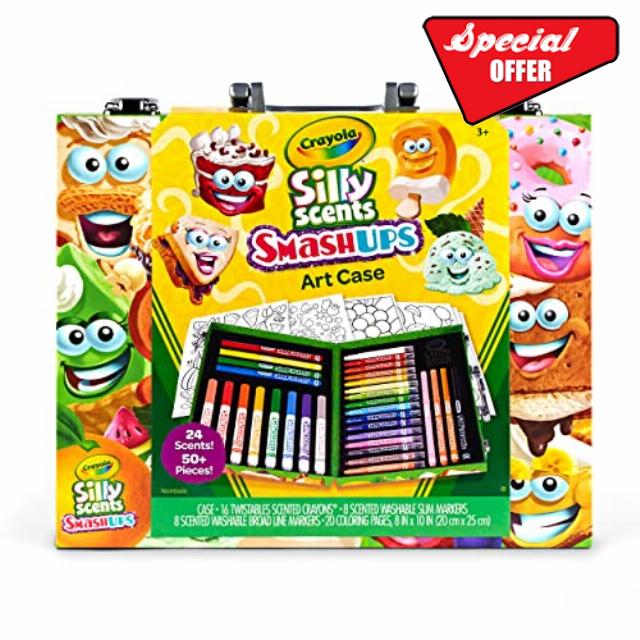 Crayola Silly Scents Mini Inspiration Art Case Coloring Set