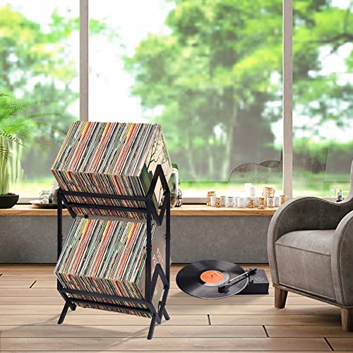 Vinyl Record Holder Stand for Magzine/books/Albums/Files