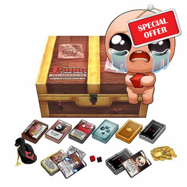 Maestro Media | The Binding of Isaac: Four Souls - Requiem Ultimate Collection | Card Game | Ages 14+ | 1-4 Players | 30-60 Minutes Playing Time
