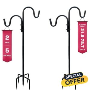 GBVUGY Shepherds Hook for Outdoor