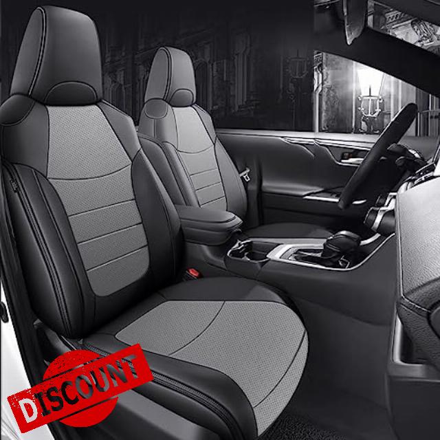 HKZ Customized Special seat Cover for Toyota Corolla (Black/Gray