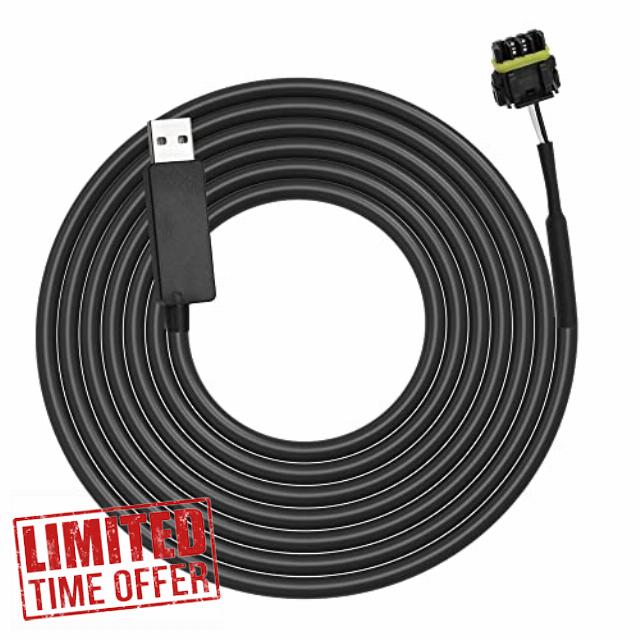 Harness Connector Replace 558 443 for Holley EFI Sniper EFI Terminator X Can to USB 9ft Communication Cable