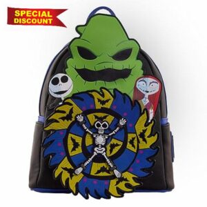 Loungefly - the Nightmare Before Christmas 30th Backpack - Disney - the Nightmare Before Christmas - Amazon Exclusive - Cute Collectable Bag - Gift Idea - Official Merchandise - for Boys