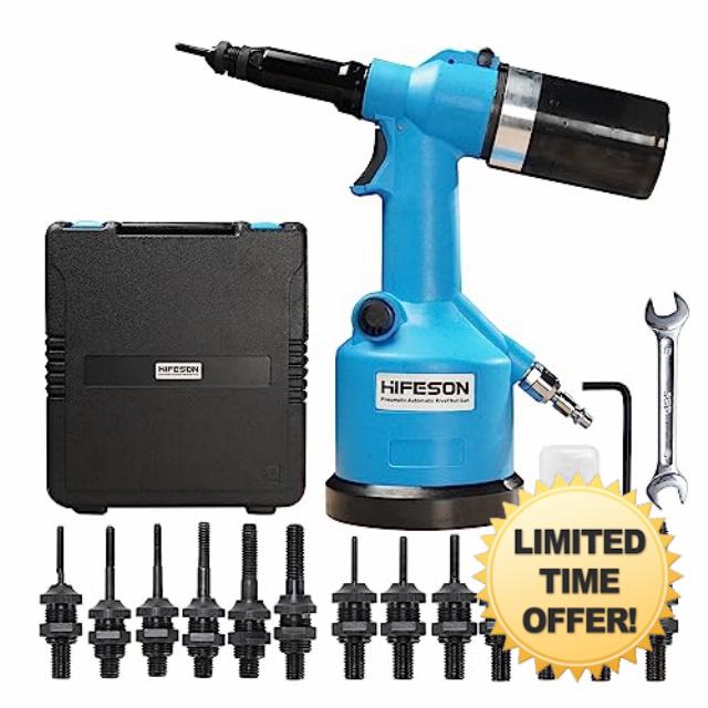HIFESON Heavy Duty Air Hydraulic Rivet Nut Tool