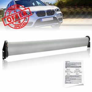 FARLEYO Panoramic Sunroof Sunshade Shade Curtain Cover for BMW X1 F48 F45 F46 2007-2018 Replace Number#54107391797-(Grey)