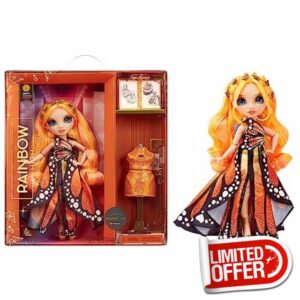 Rainbow High Fantastic Fashion Doll - POPPY ROWAN - Orange 11&rdquo; Fashion Doll and Playset with 2 Outfits & Fashion Play Accessories - Great for Kids 4-12 Years Old
