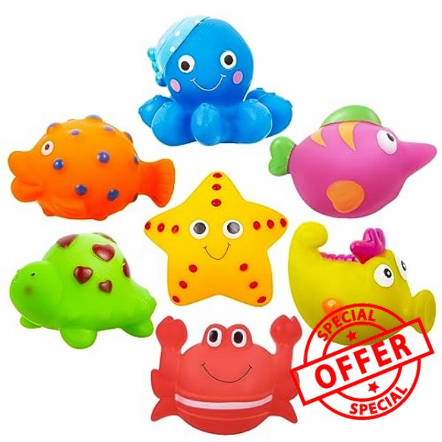 Mold Free Baby Bath Toys for Toddlers 1-3