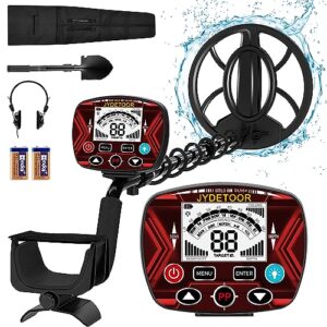 5 Detection Modes IP68 Waterproof 10" Search Coil