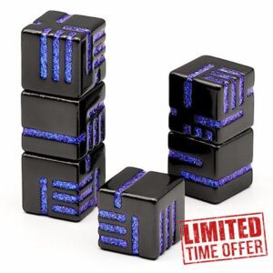 FONVGOGO D6 Metal Dice Set