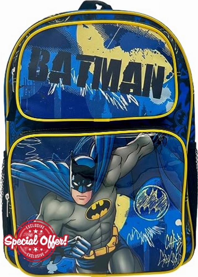 Fast Forward Kid&rsquo;s Licensed 16&rdquo; Large School Backpacks with Multiple Pockets