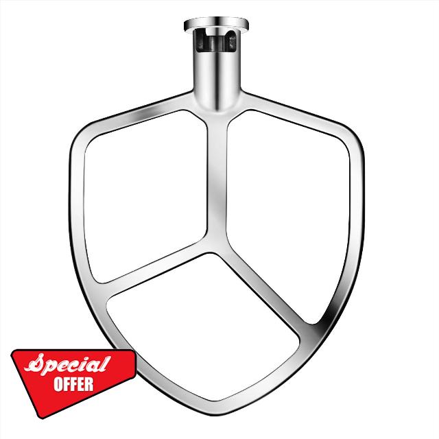 Flat Beater for KitchenAid 5qt-6qt Bowl-Lift Stand Mixer