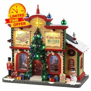 Lemax Christmas Village Cranberry Hill Christmas Boutique - 35023