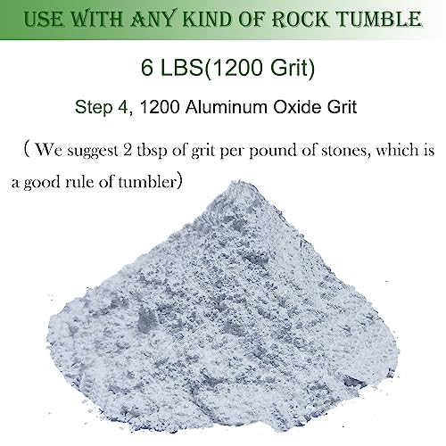 Tumbling Grit Media Works with Any Rock Polisher