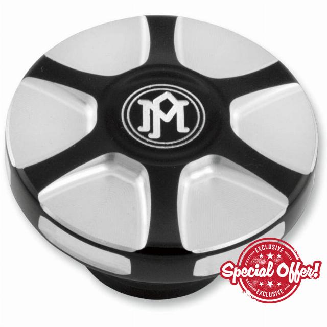 Performance Machine 0210-2071ARY-BM Array Custom Gas Cap - Contrast Cut
