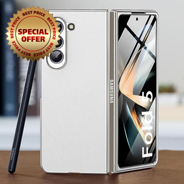 Waldeng 4-in-1 for Samsung Galaxy Z Fold 5 Case
