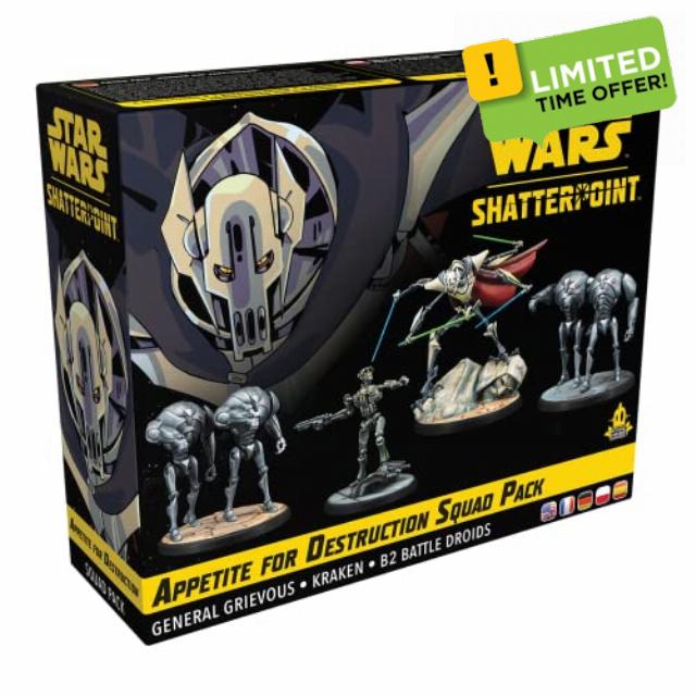 Star Wars Shatterpoint: Appetite for Destruction - Squad Pack