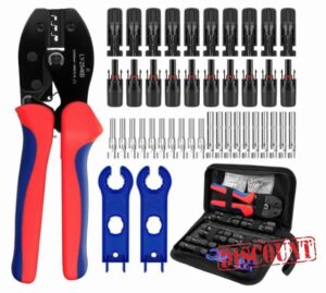 Solar Panel Cable Installation Kit - Makerfire Solar Crimper Tool with 1PCS Solar Crimper