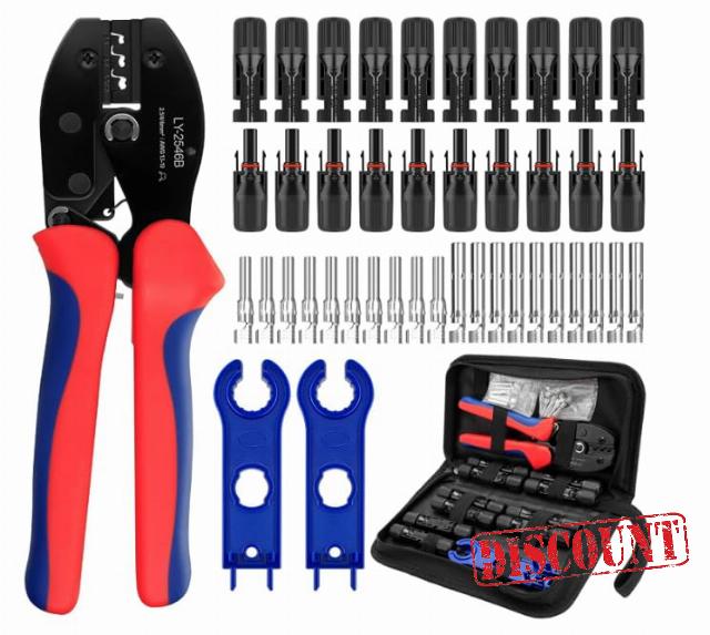 Solar Panel Cable Installation Kit - Makerfire Solar Crimper Tool with 1PCS Solar Crimper