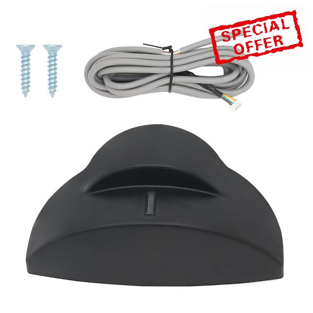 Universal Microwave Motion Sensor 12-24v Autodoor Sensors 24.125GHZ Sensor for Automatic Opening Door Acess Control PIR Motion Sensor Exit Infrared Detector