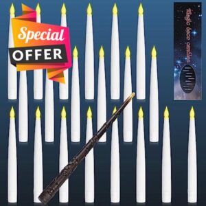 KUKIKUKI 20pcs Magic Hanging Candles